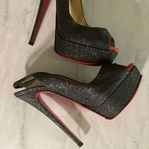 Christian Louboutin Peep Toe Heels